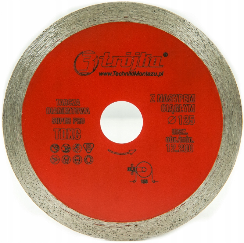 

Tarcza Diamentowa do kamień marmur ceramika 125mm