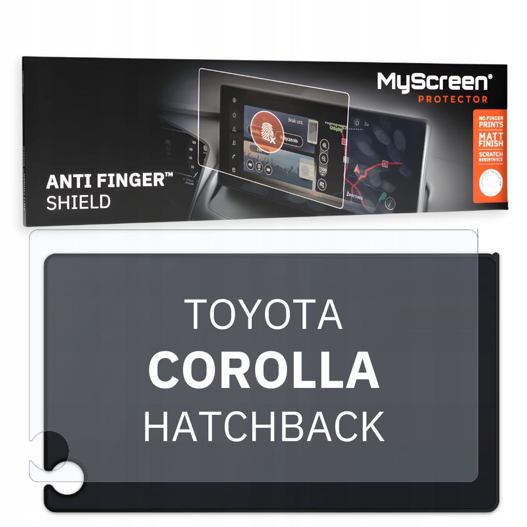 Matná fólie pro Toyota Corolla Hatchback 2022 8" MyScreen