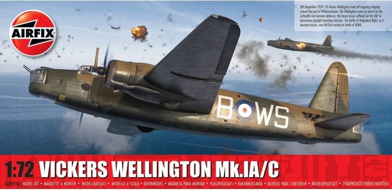 Vickers Wellington Mk.IA/C 1:72 Airfix A08019