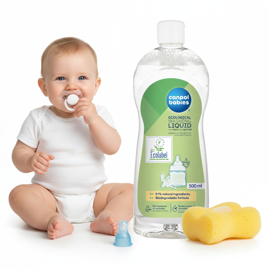 CANPOL моющее средство для бутылок и пустышек Eco-содружественное 500ml