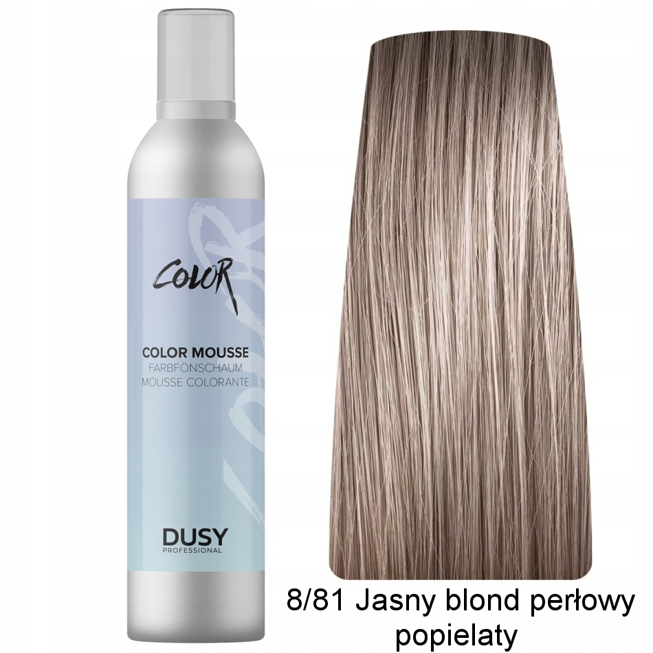Dusy Professional Color Mousse 8/81 Pianka koloryzująca do włosów 200ml