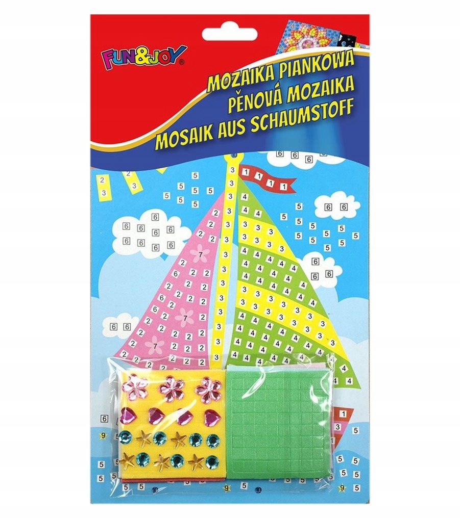 

Mozaika piankowa Żaglówka Fun&Joy