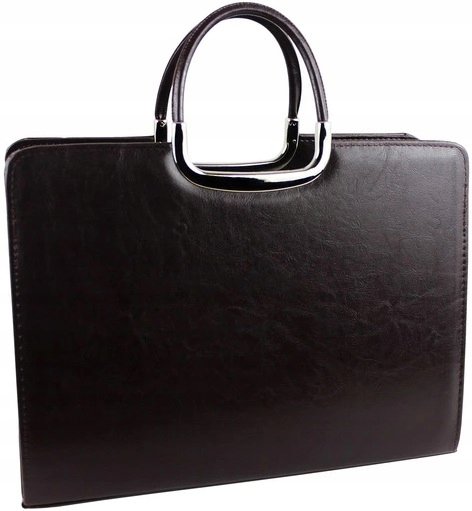 Duża Aktówka - Teczka - Torba Damska - EXCLUSIVE Wysokość 29 cm