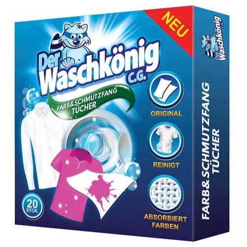 

Waschkönig Cg Chusteczki wyłapujące kolor, 20szt.
