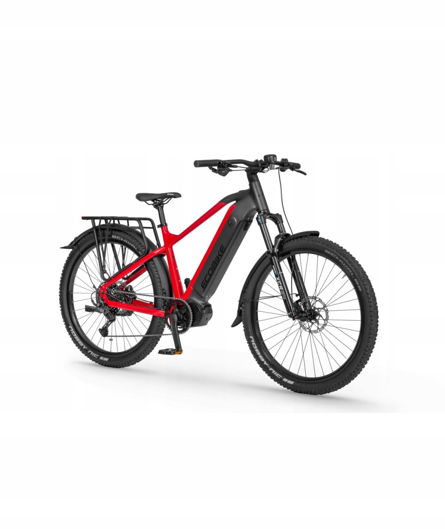 Rower elektryczny Ecobike Rx 500 19" Black Red Suv 20Ah Lg 960Wh Ubezpiecze