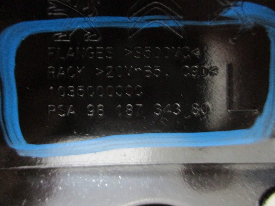 damper bonnet CITROEN DS7 9818734380 9818734280