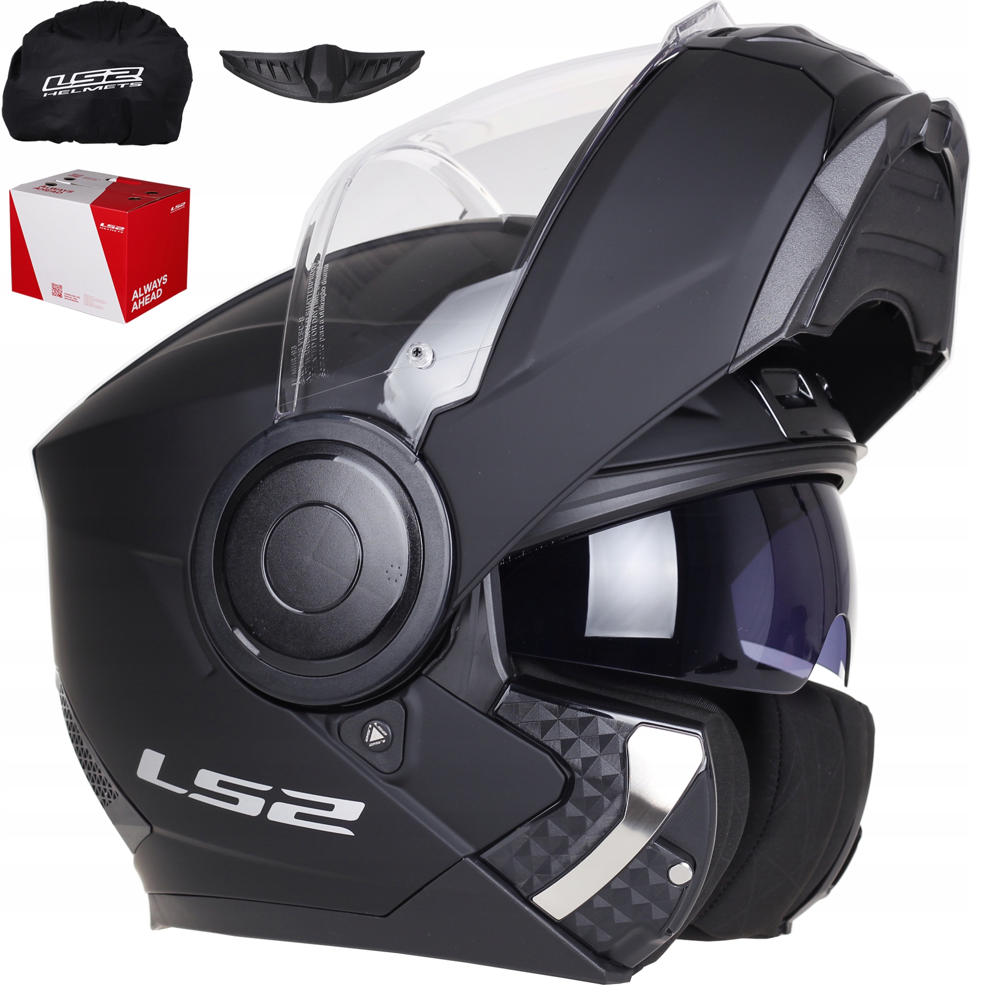 

Szczękowy Kask Motocyklowy LS2 FF902 Scope matowy