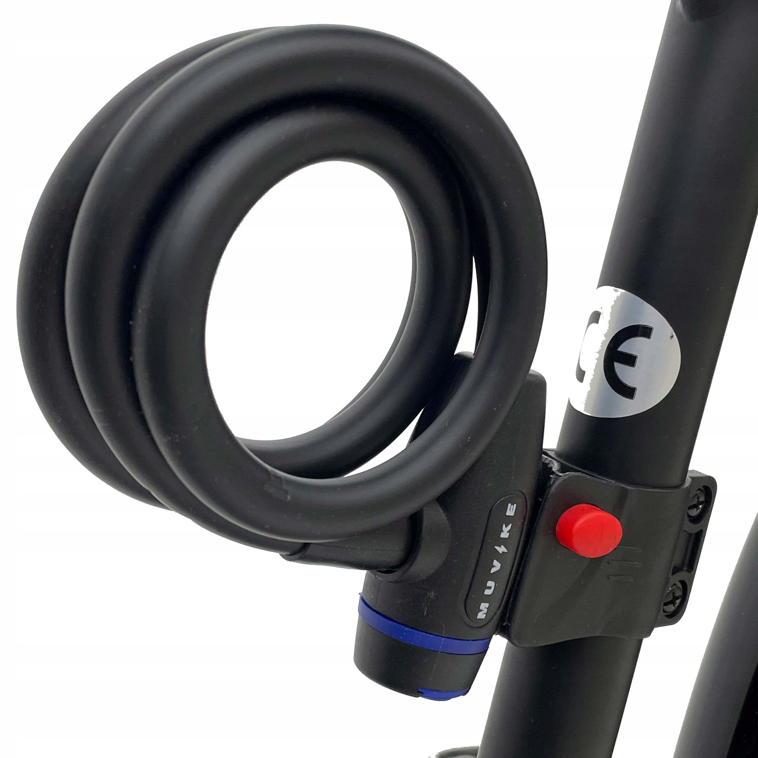 ZAPIĘCIE DO ROWERU LINKA BLOKADA DO ROWERU MUVIKE FLEX 1000/12K KLUCZ Model Flex 1000/12K