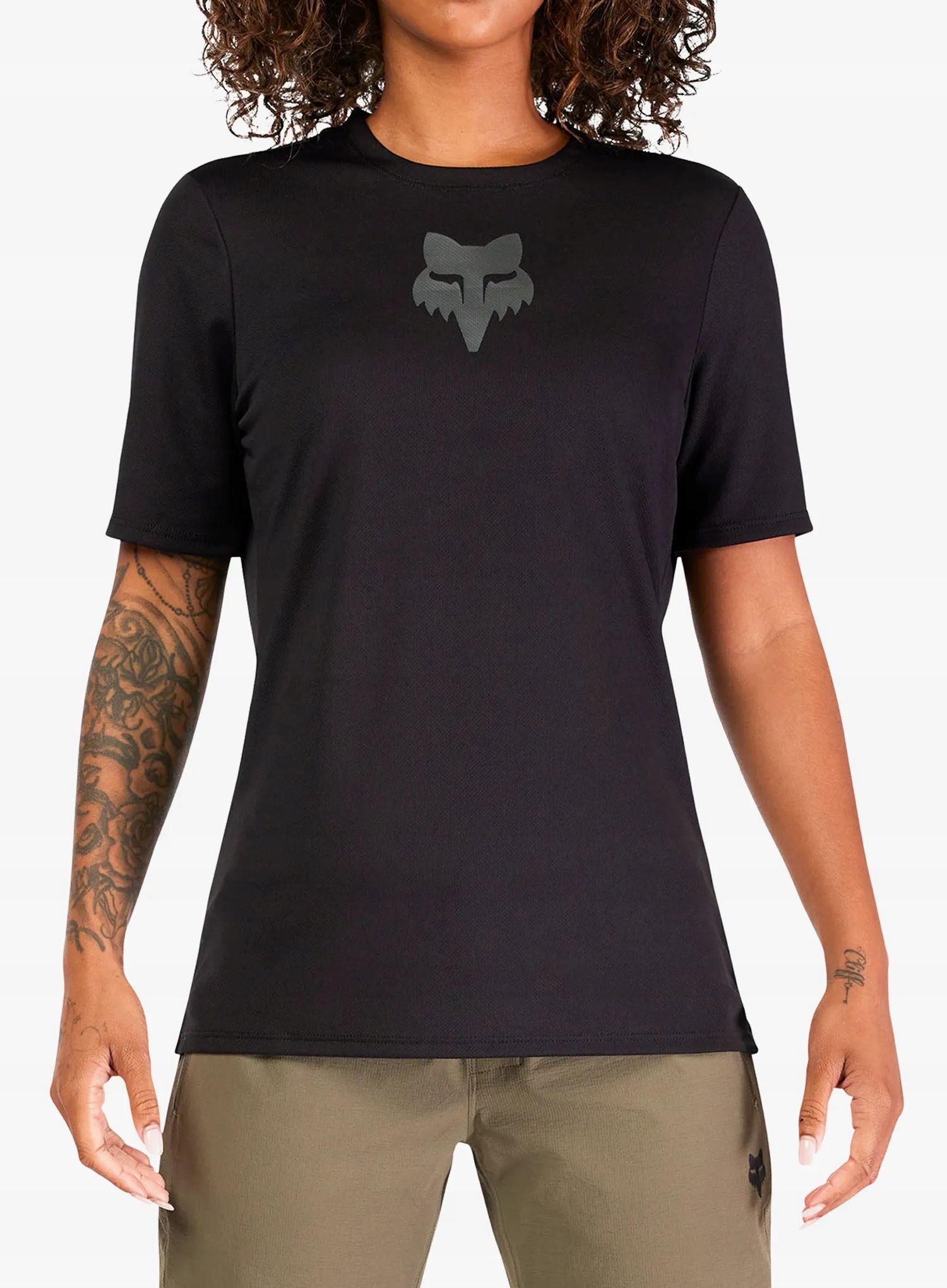 Dámské tričko Fox Ranger Ss Jersey Fox Head černá Xs