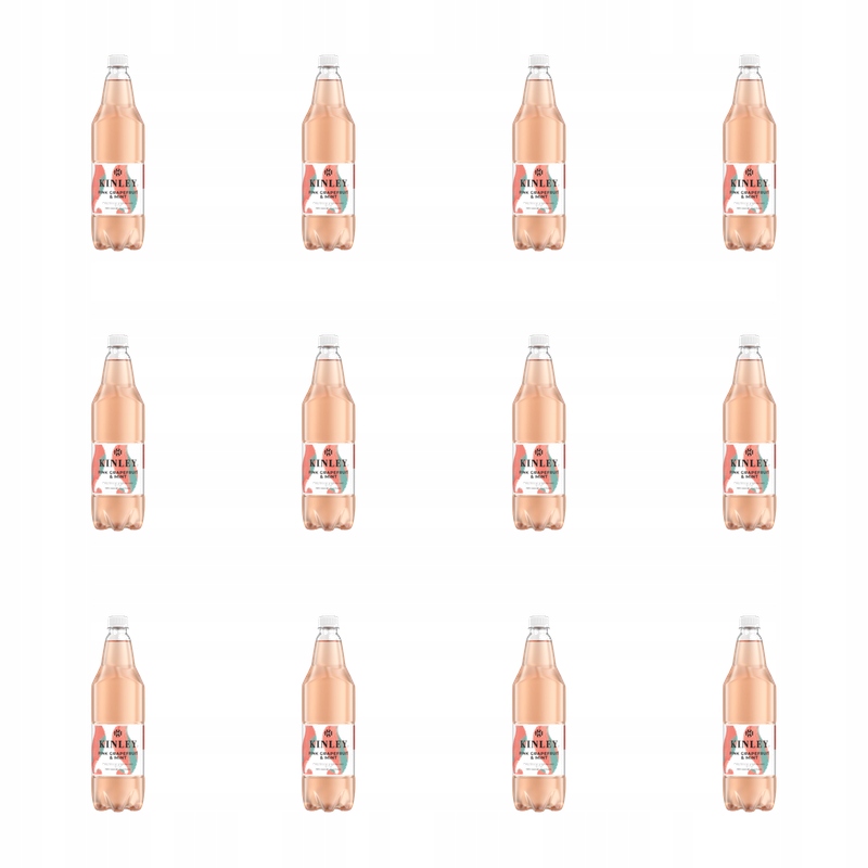 Kinley Pink Grapefruit & Mint 1 l X12
