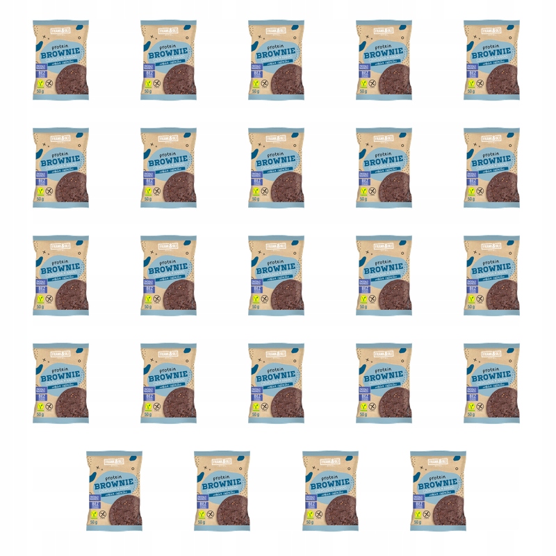Frank & Oli Protein brownie czekolada kakao miękkie ciasteczko 50 g X24