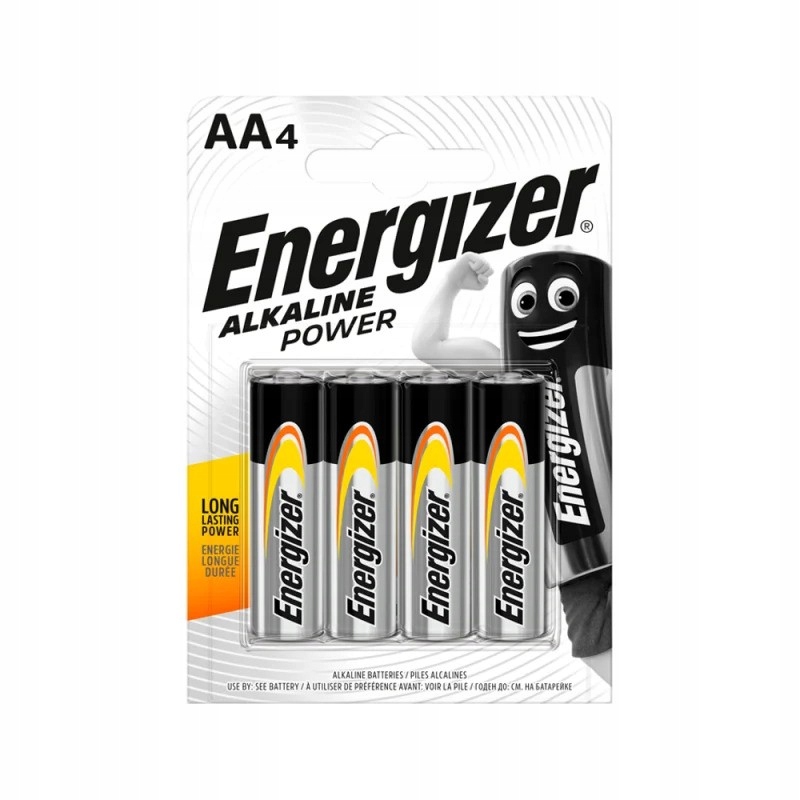 

4x Bateria Energizer Alkaline Power LR6 Aa