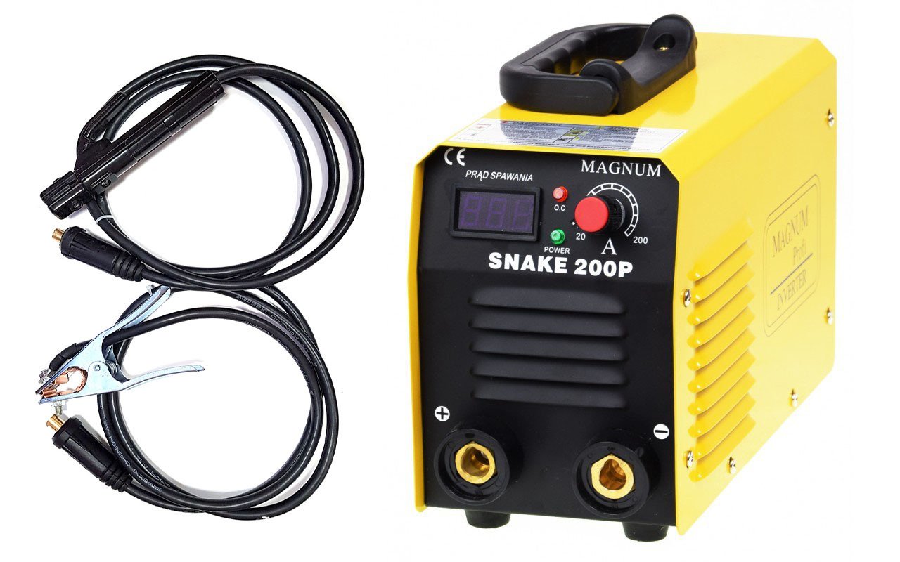 Spawarka inwerterowa Mma Magnum Snake 200PS (200A 60%)