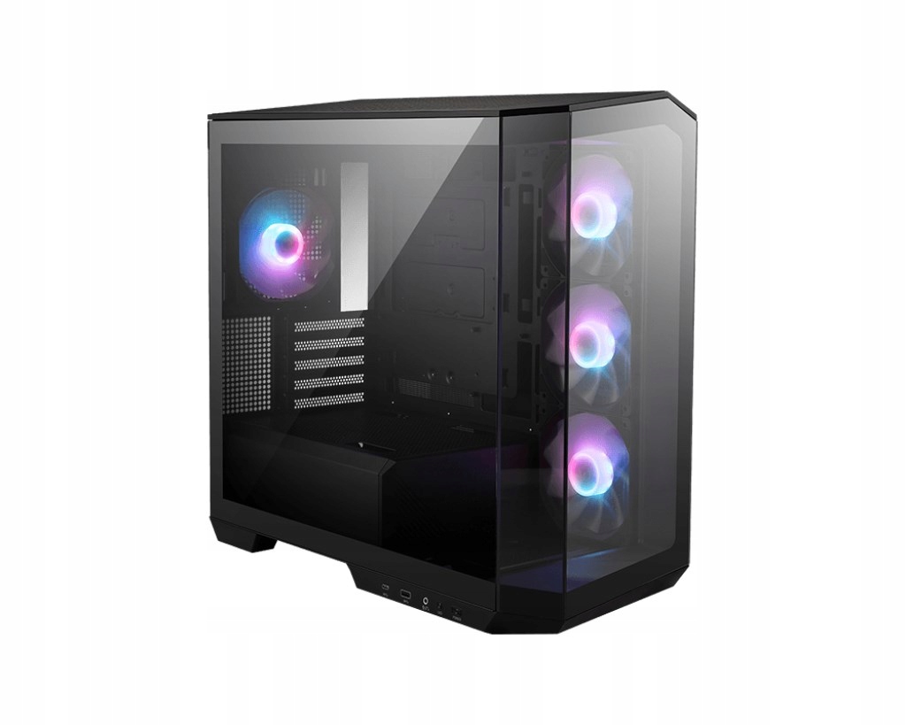Počítačová Skříň Msi Mag Pano M100R Pz Micro Tower Černý