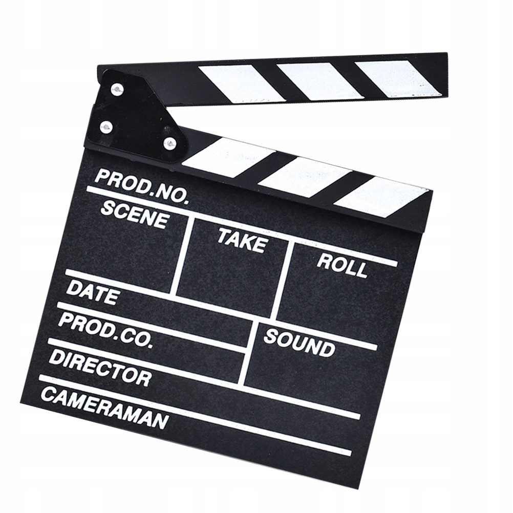 ŁUPEK CLAPPERBOARD PROP TELEWIZORÓW AKCJA FILMOWA Kod producenta 9855709