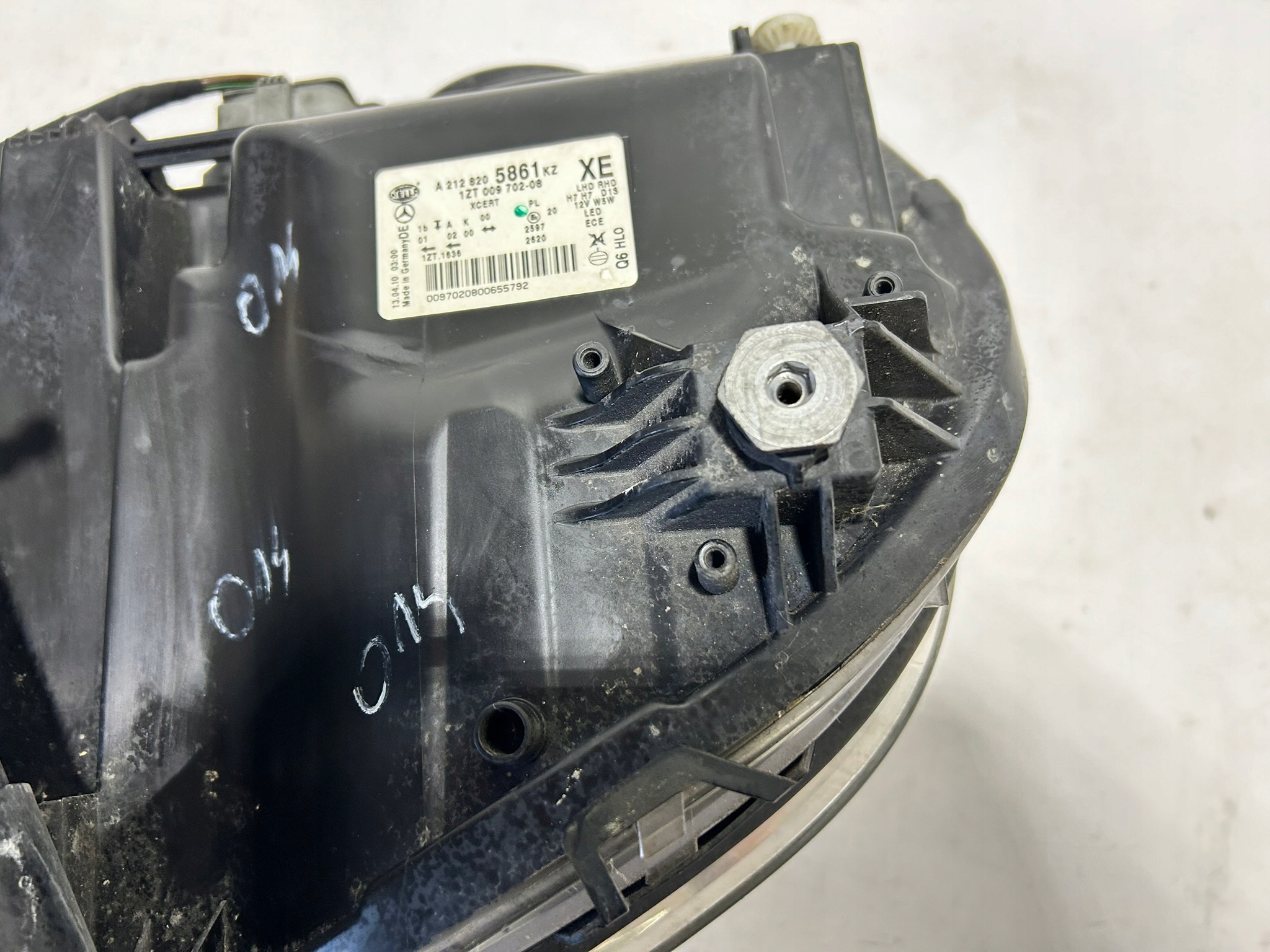 light right front MERCEDES W212 XENON 2128205861