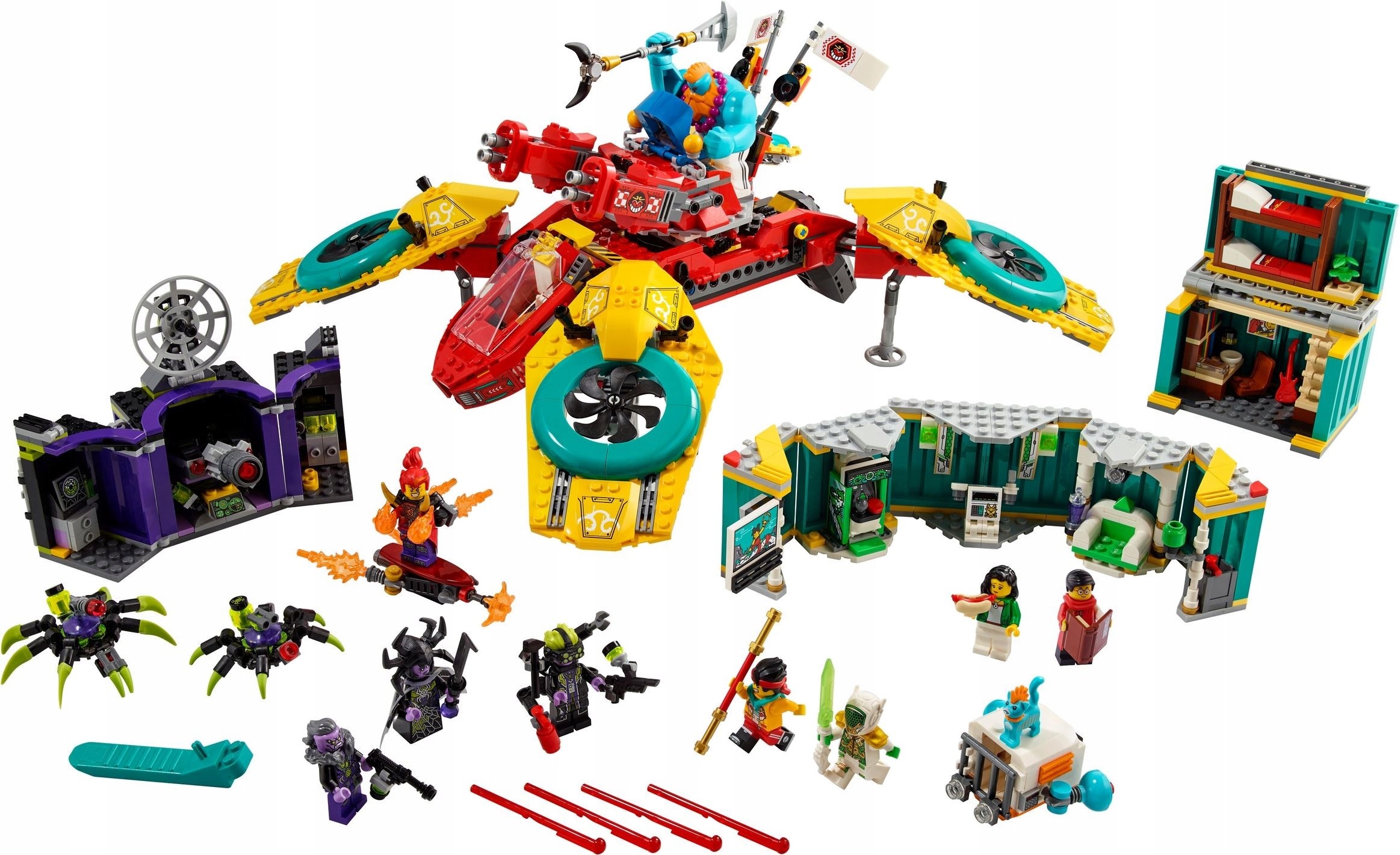 LEGO 80023 Dronkopter ekipy Monkie Kida Marka LEGO