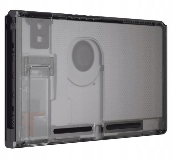 Zadní část zadního krytu noha konzole Nintendo Switch Transp Černá V1V2