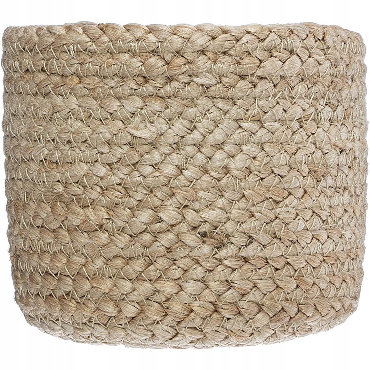 Osłonki z juty doniczki na kwiaty BOHO naturalne Materiał wykonania inny