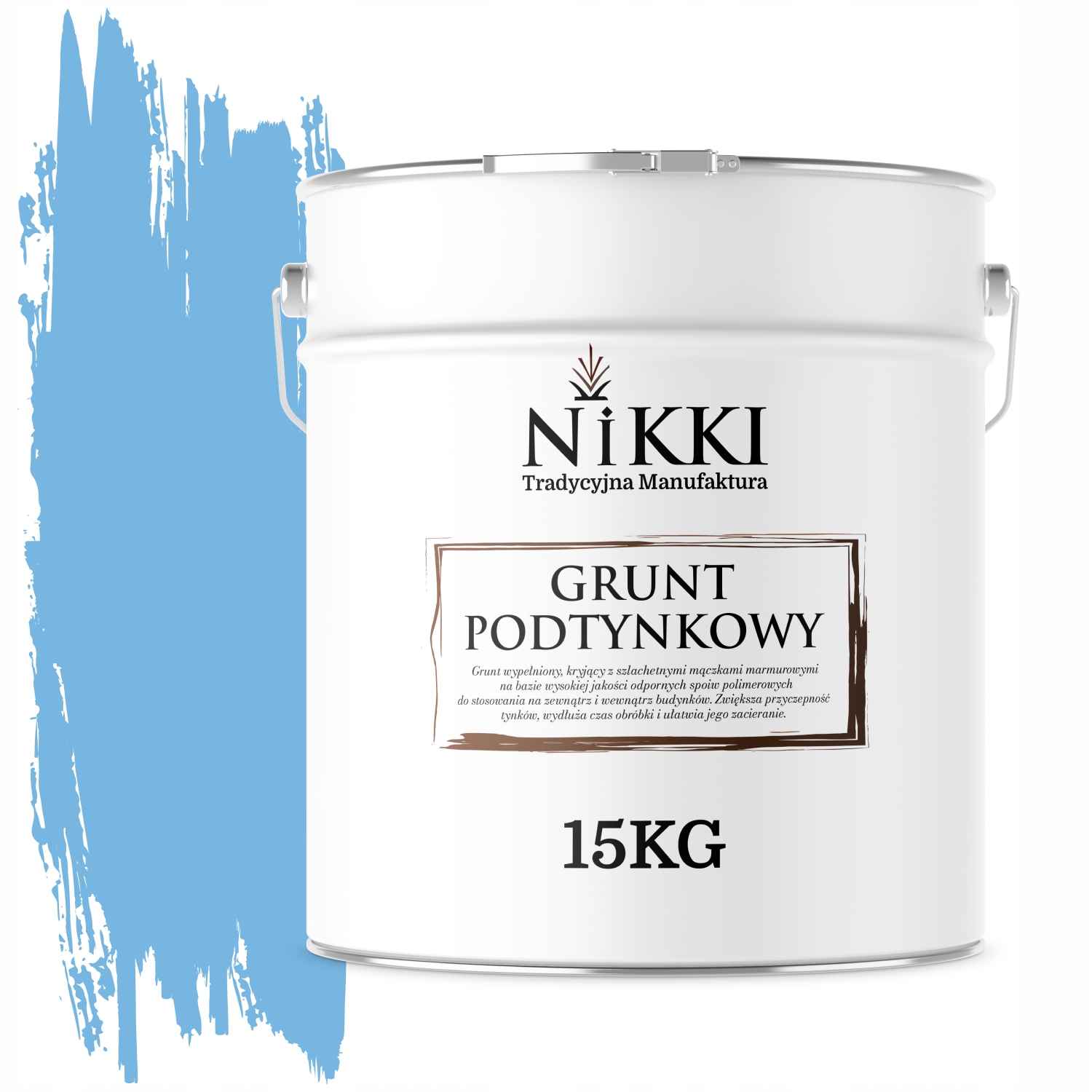 Základný Náter Podložka Pod Omietku Silikónová Farba Modrá F116 15KG