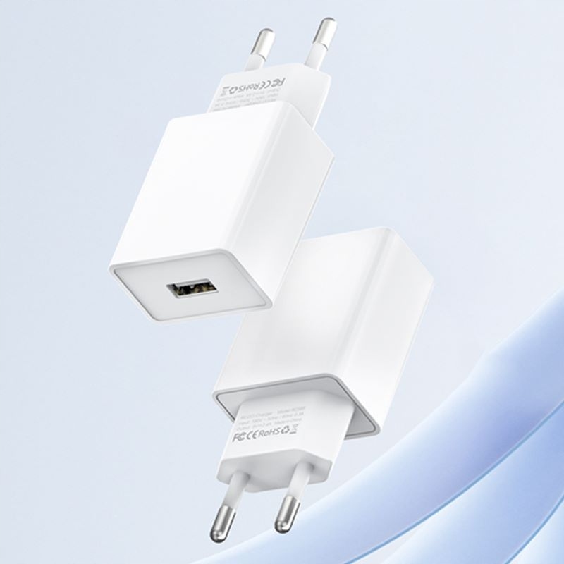 SZYBKA ŁADOWARKA SIECIOWA USB 10W + KABEL MICRO USB 2A RECCI Kod producenta RC58EM