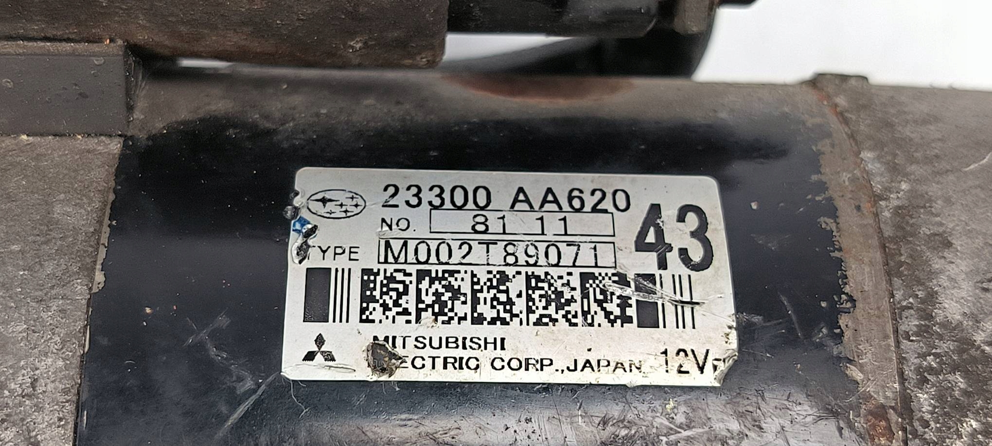Anlasser Starter M002T89071 MITSHUBISHI