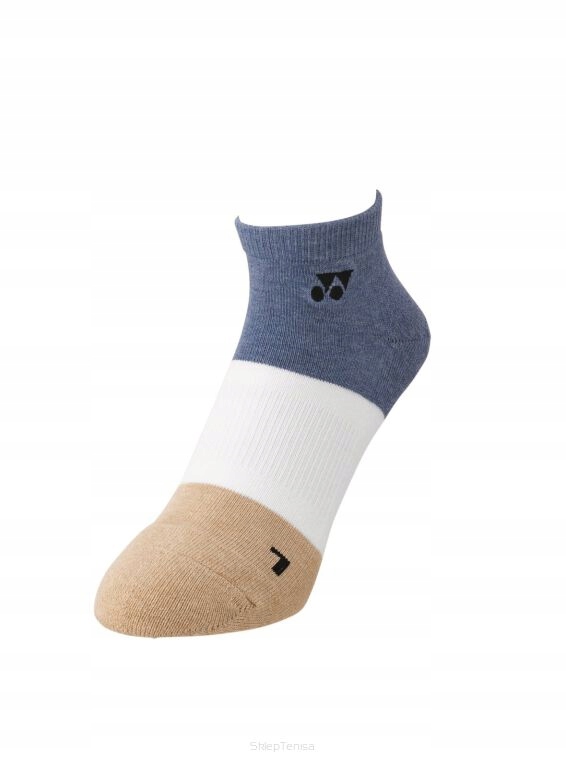 Skarpety tenisowe Yonex Low Cut niebiesko-beż r.L