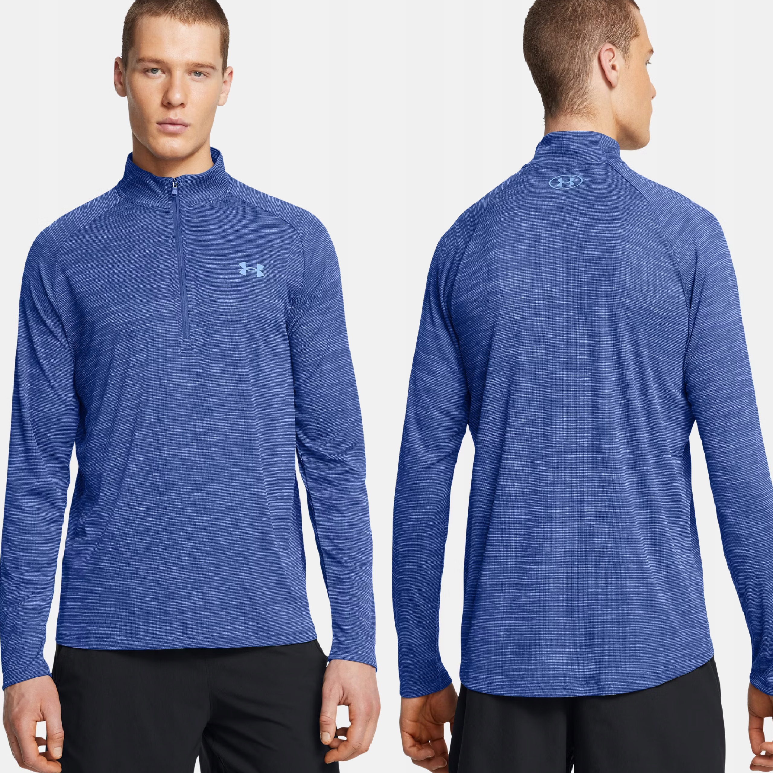 Bluza Męska Longsleeve Under Armour Koszulka Treningowa Szybkoschnąca M