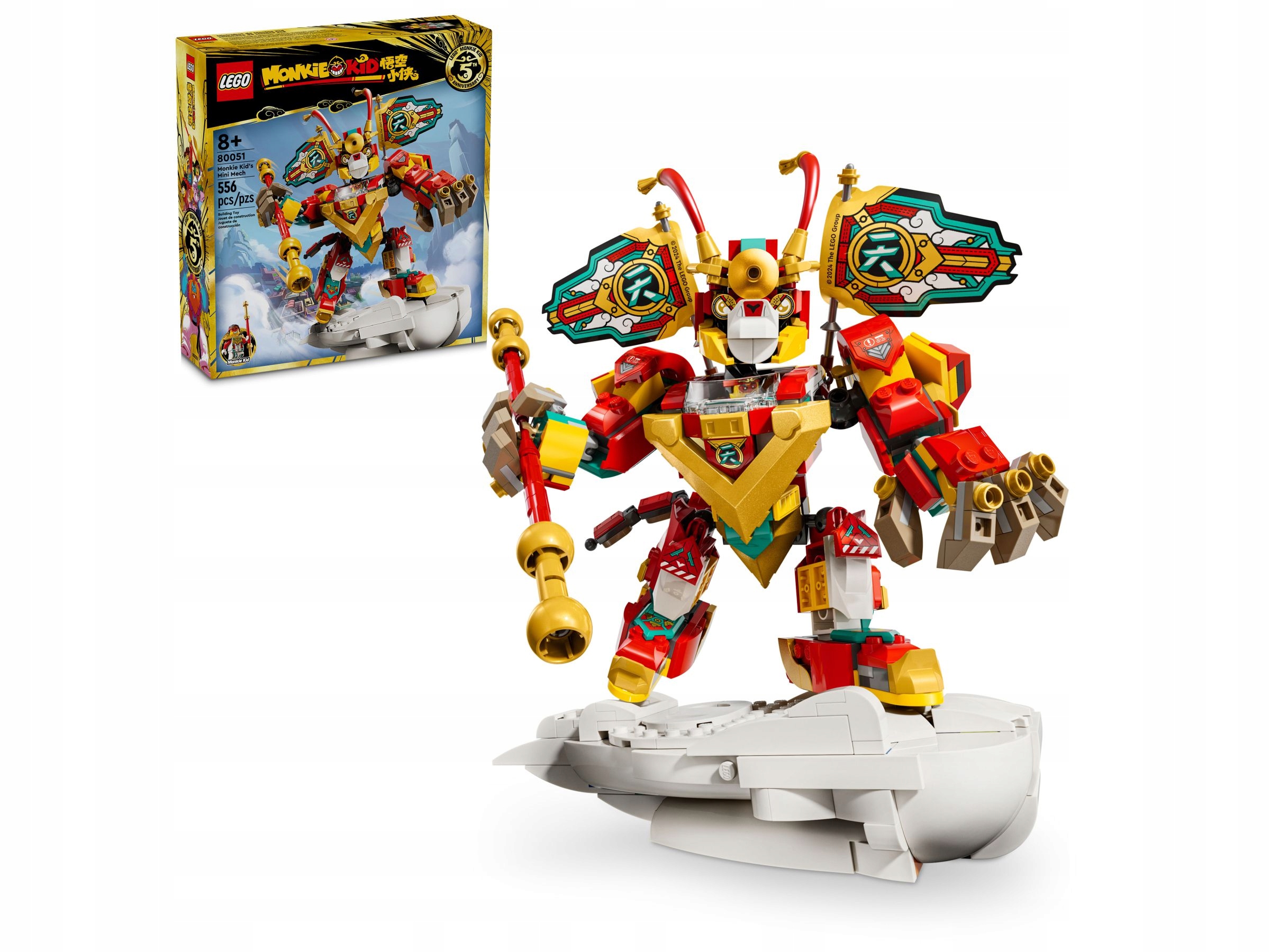 Lego 80051 Monkie Kid – Monkie Kid V Minimechu