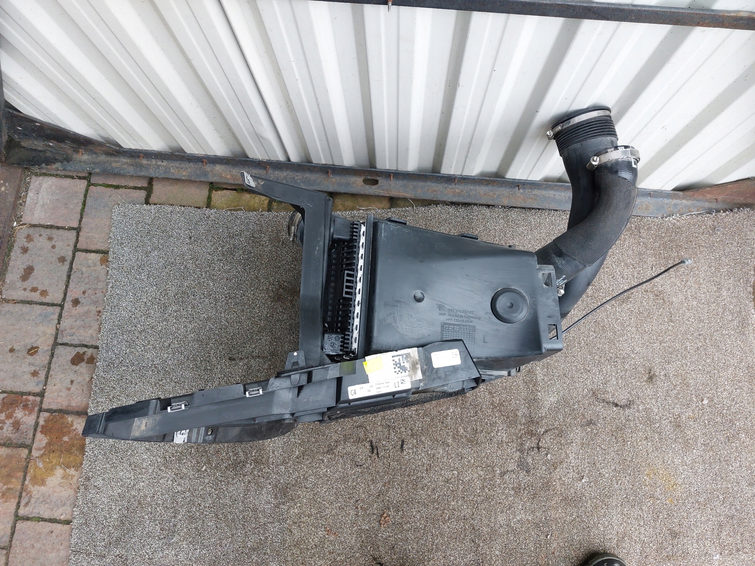 intercooler left PORSCHE 911 4S 16r KOMPLET