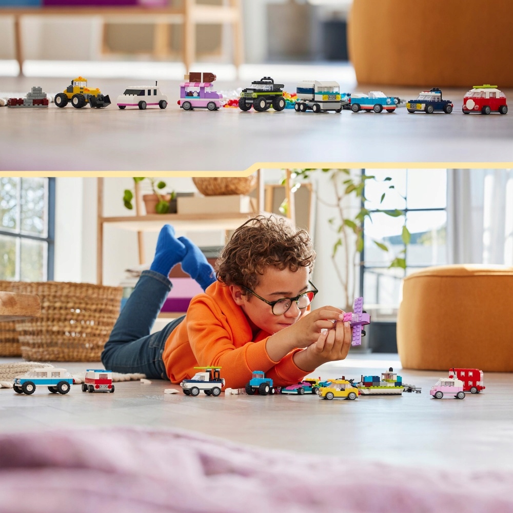 LEGO CLASSIC Kreatywne pojazdy 11036 Liczba elementów 900