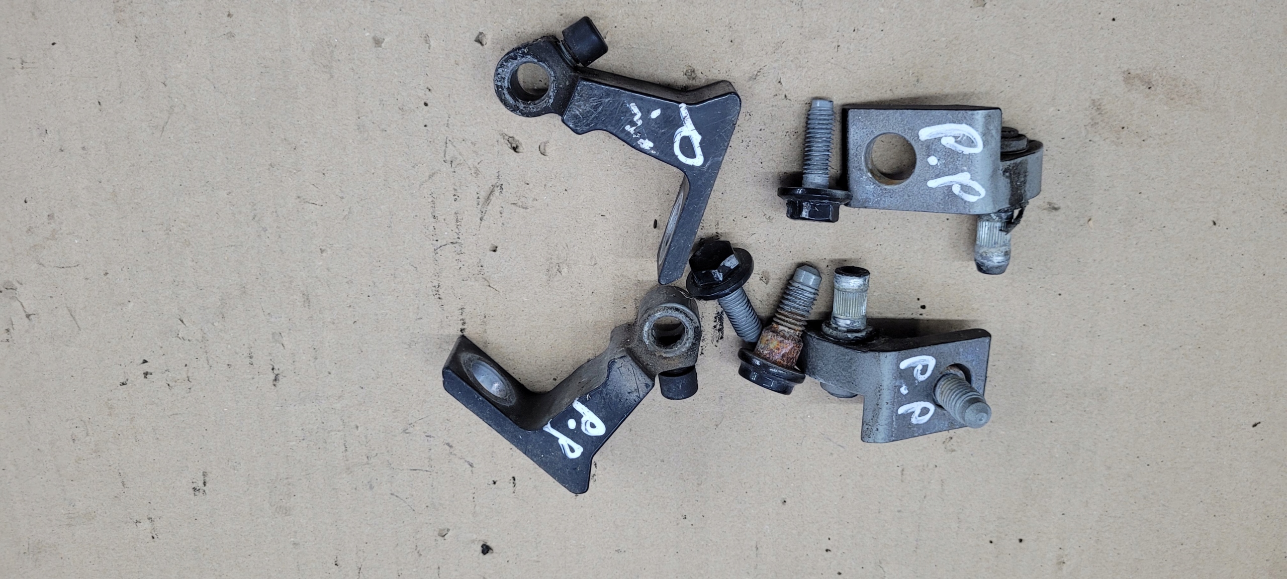 A6 C7g ПЕТЛЯ ПЕТЛИ ДВЕРИ ПЕРЕД СПЕРЕДИ ЗАД. ЗАДНЕЕ Ly9bx