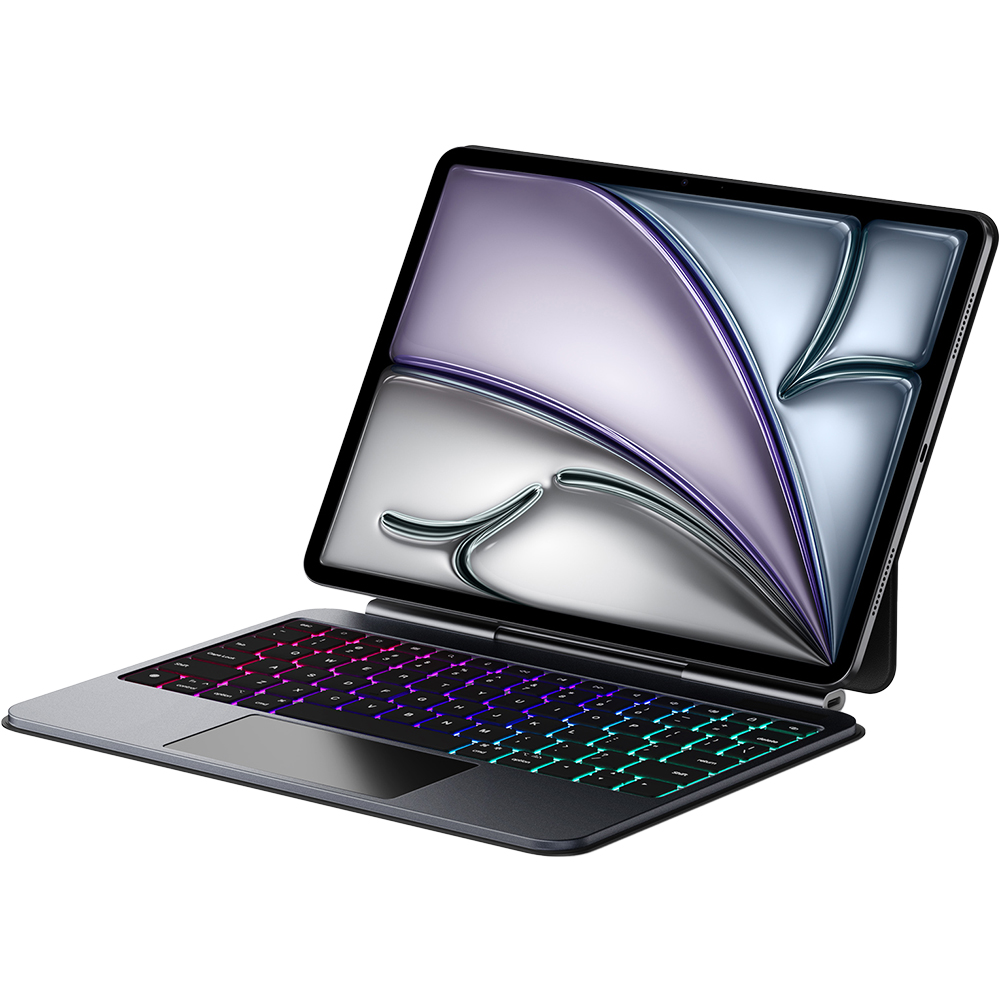 Pouzdro s klávesnicí a displejem pro iPad Air 11 2020-2025 Pro 11 Dux Ducis