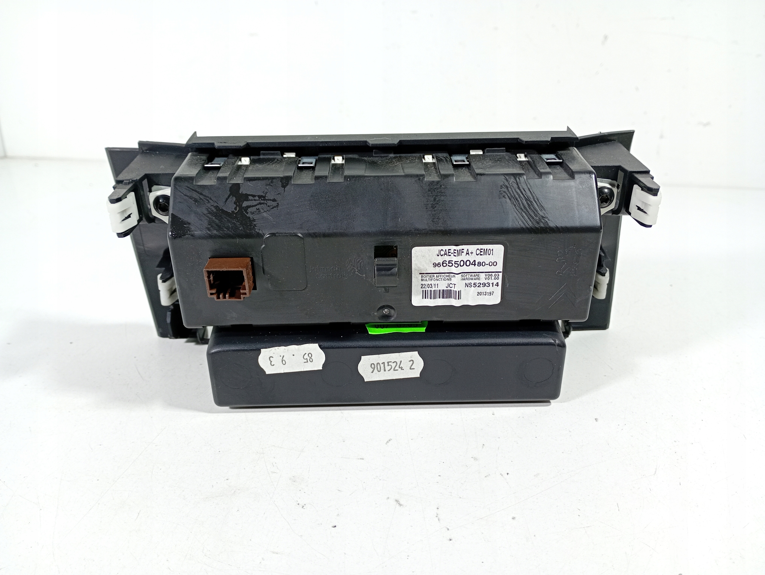 CITROEN C4 2 B7 10-15 EKRAN display RADIA OE 9665500480-00