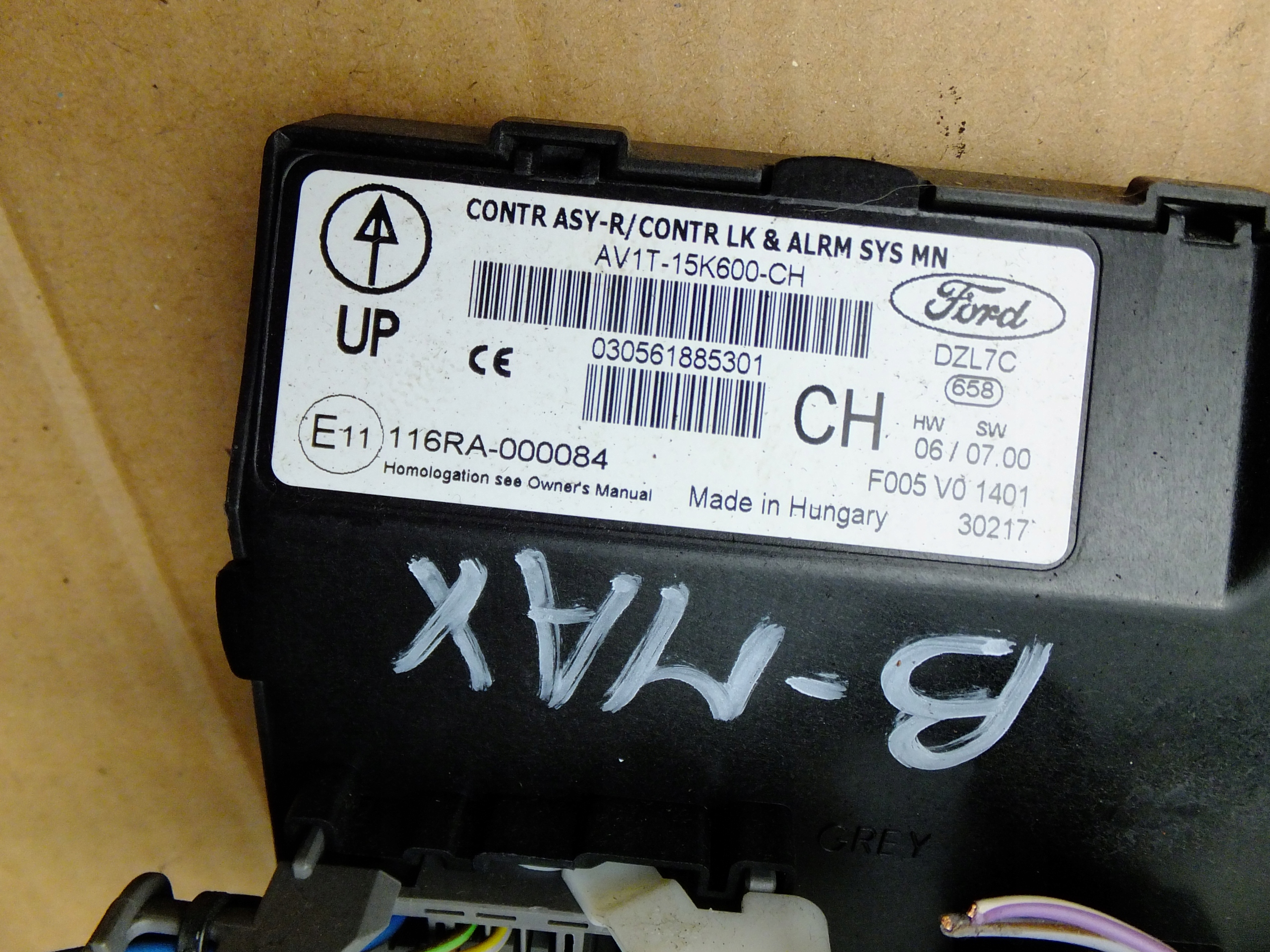 modul Bedienteil bsi ford b-max 2013r AV1T-15K600-CH