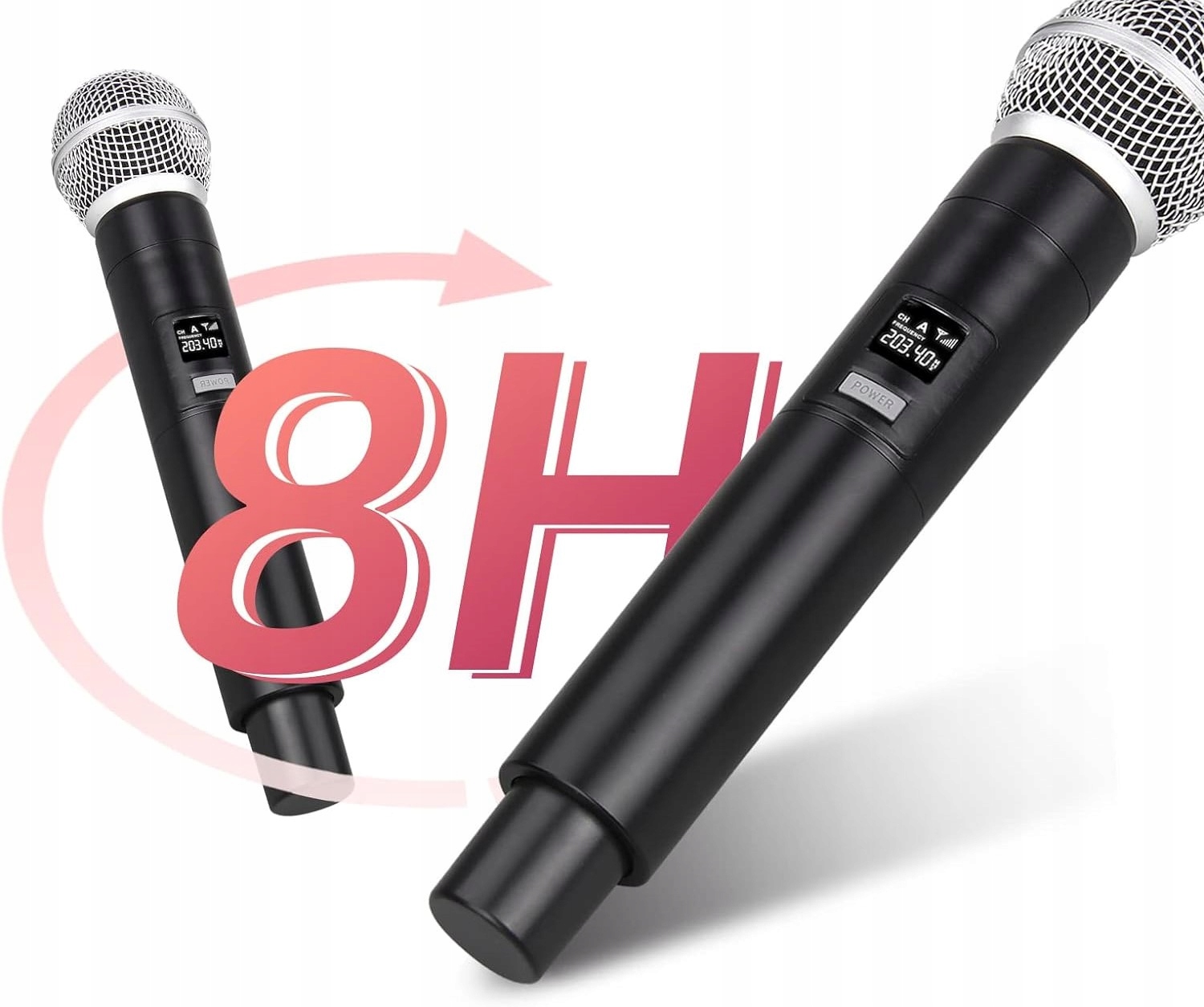 Debra Audio VM302 VHF bezprzewodowy system mikrofonowy z 2 mikrofonami Kod producenta B0B8GX7Y9BGHGFDS