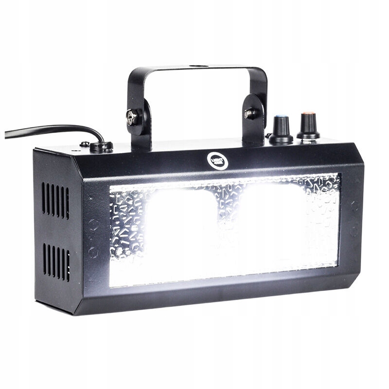 Stroboskop Dyskotekowy Imprezowy 40W Białe Światło Efekt Świetlny Led