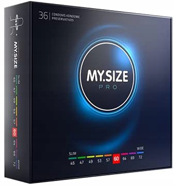 

My.size Pro 60 mm Prezerwatywy Dopasowane 36 szt.