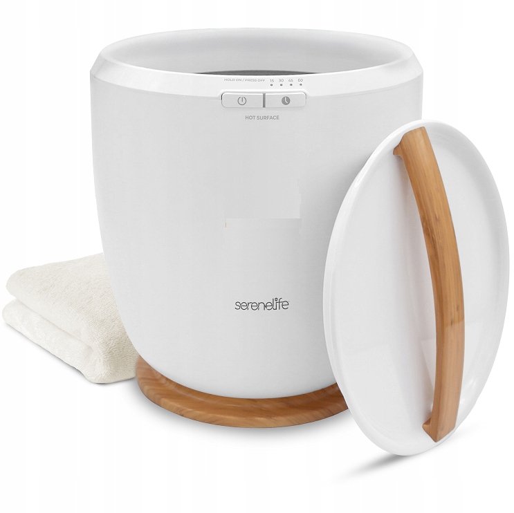 Ohřívač Ručníků A Přikrývek S Funkcí Vůně Mobilního Spa Serenelife