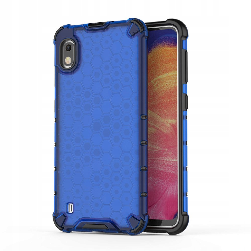 

Honeycomb etui case pancerny Samsung A10 niebieski