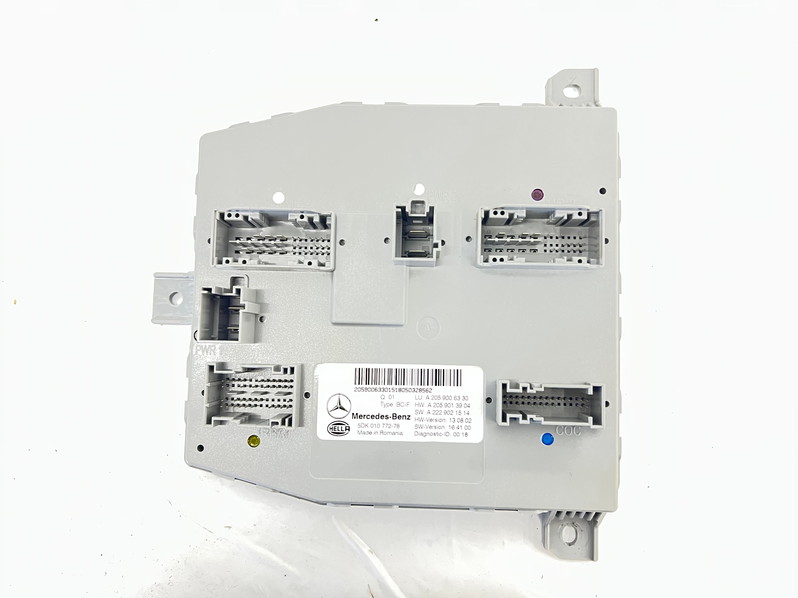 MERCEDES W205 X253 module control unit SAM A2059006330