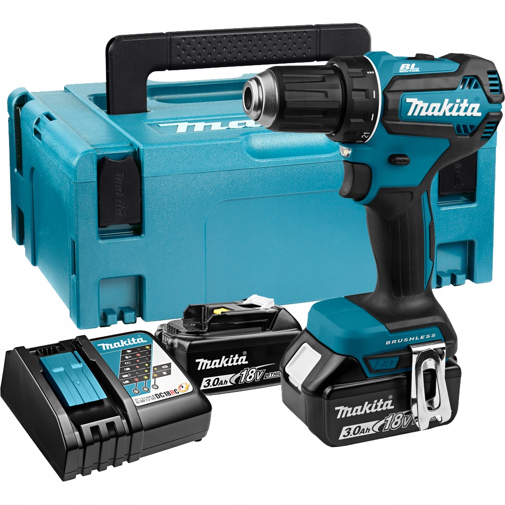 

Makita DDF485RFJ Akumulatorowa wiertarko-wkrętarka