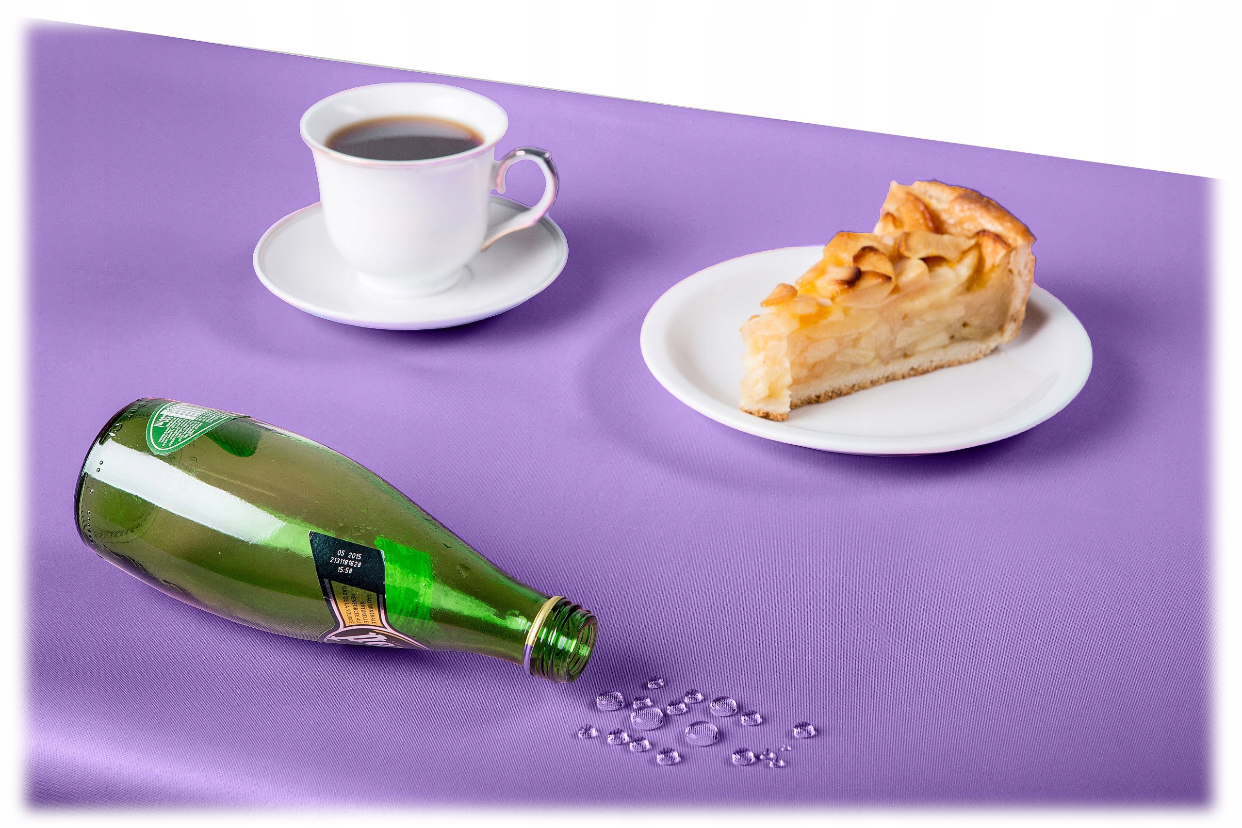Plamoodporny obrus 160x240 Prestige jakość Lila