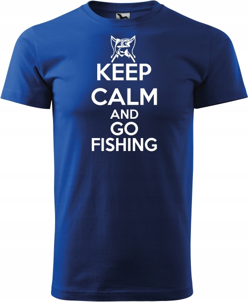 

Koszulka Keep Calm Wędkarz Walentynki