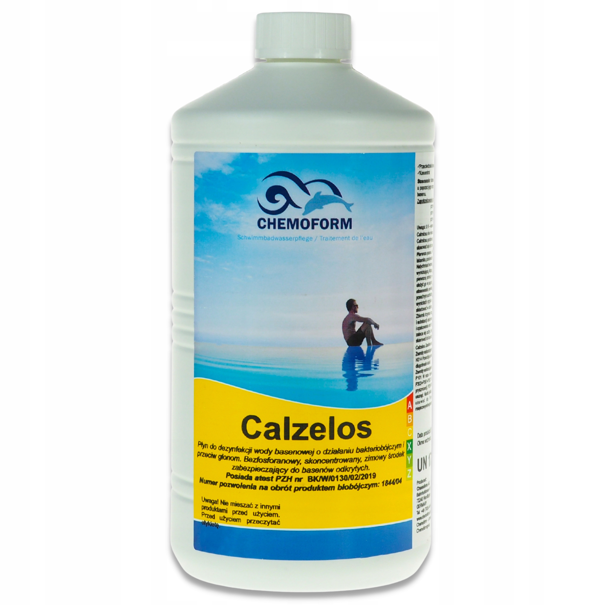 

Calzelos chemia basenowa na zimę zimowanie basenu