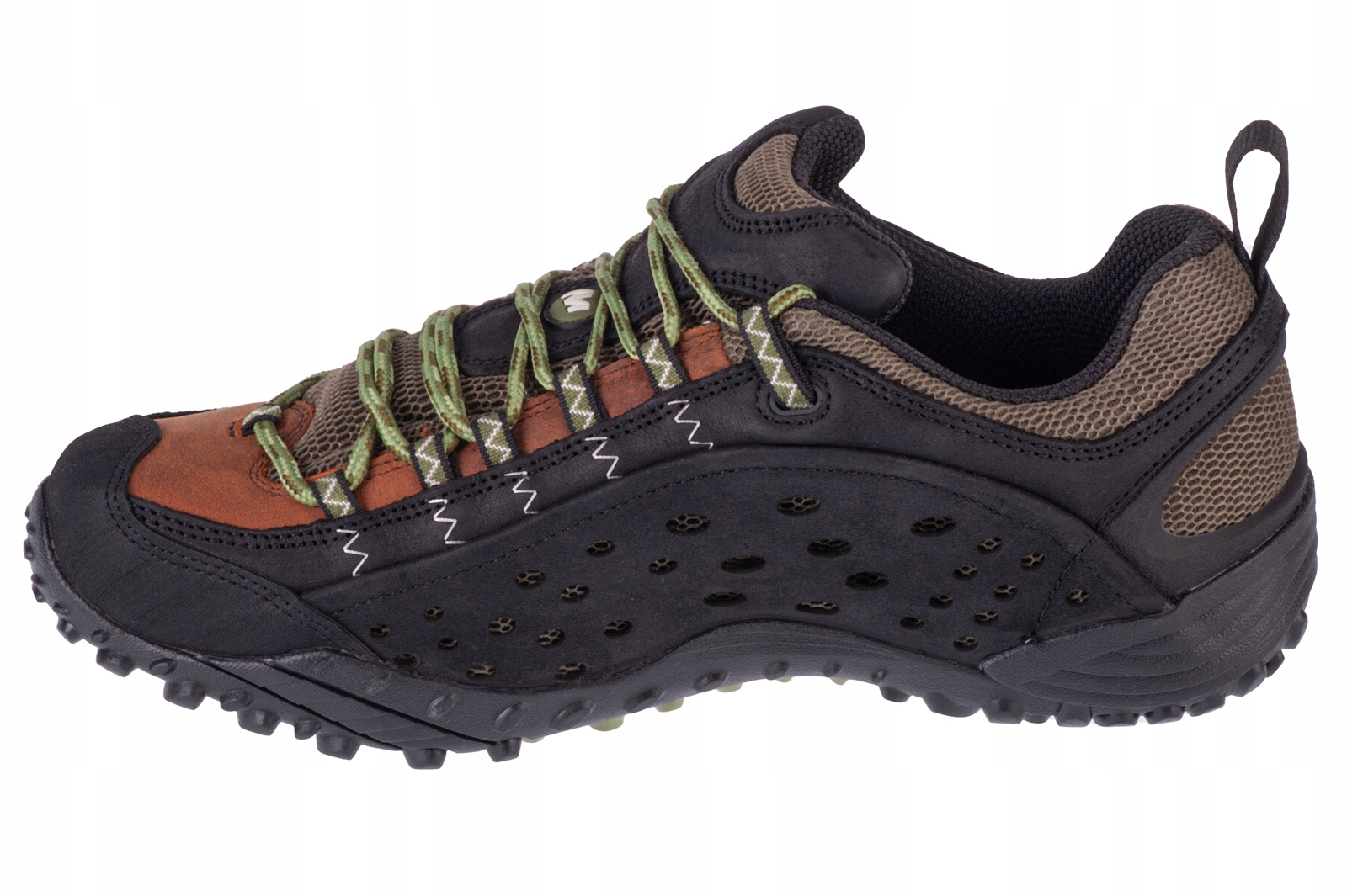 Merrell Intercept ~44~ Trekkingové boty pánské kožené černé