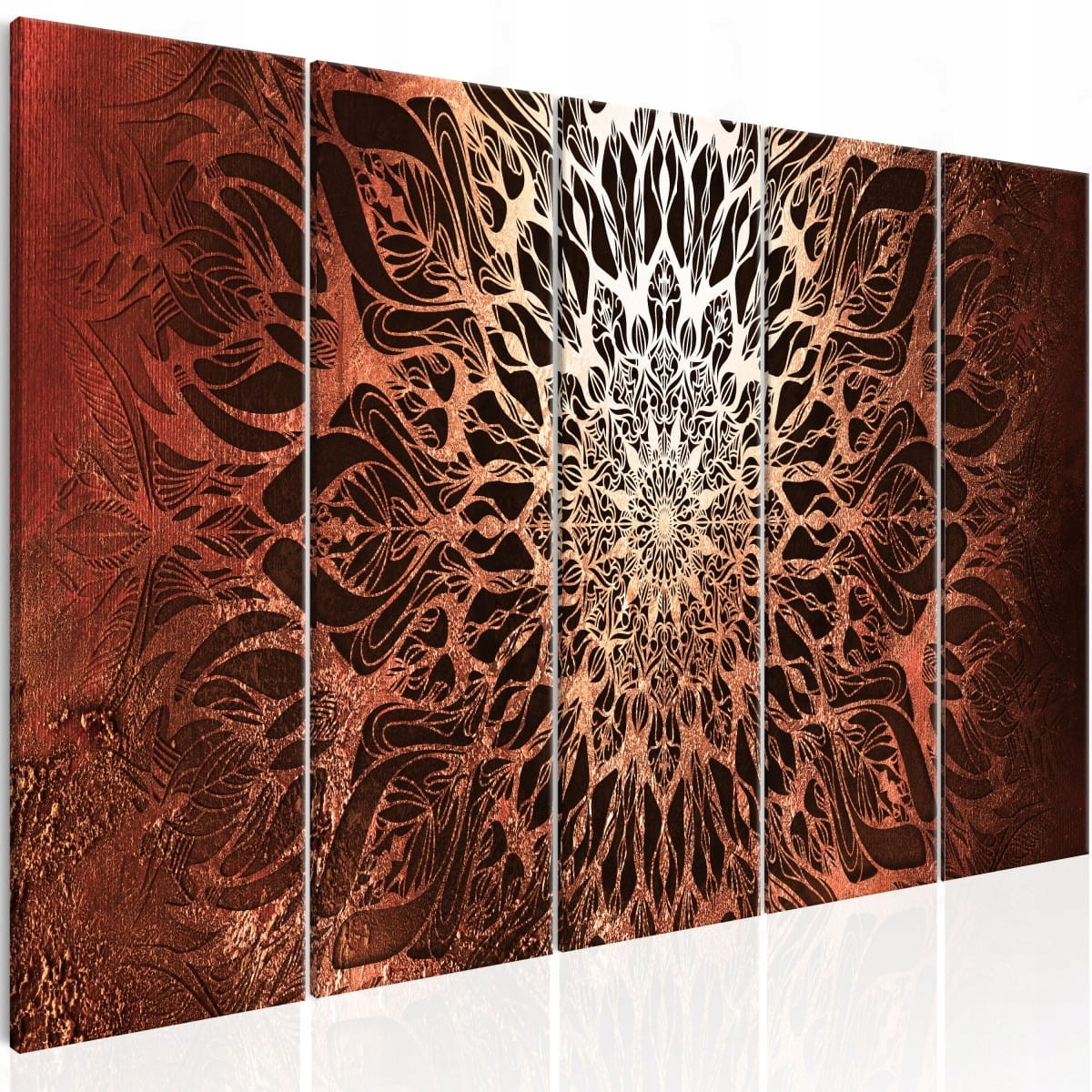 

Obraz - Hipnoza 5-części pomarańcz wąski - 225X90