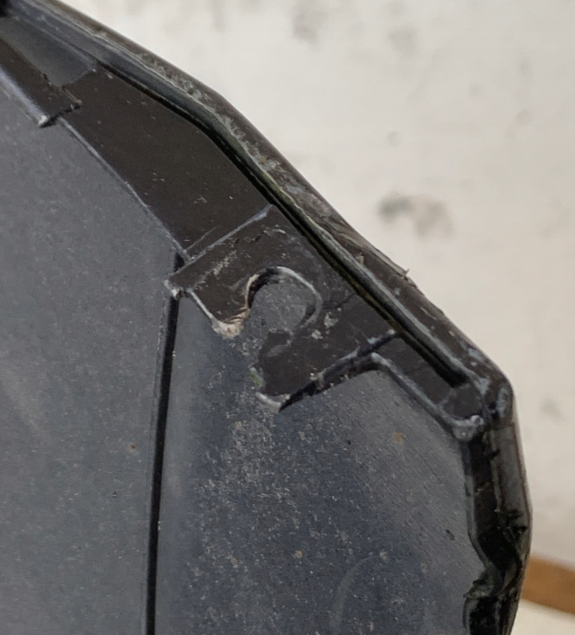 bumper rear part rear VW GOLF VI HB without OTWOROW