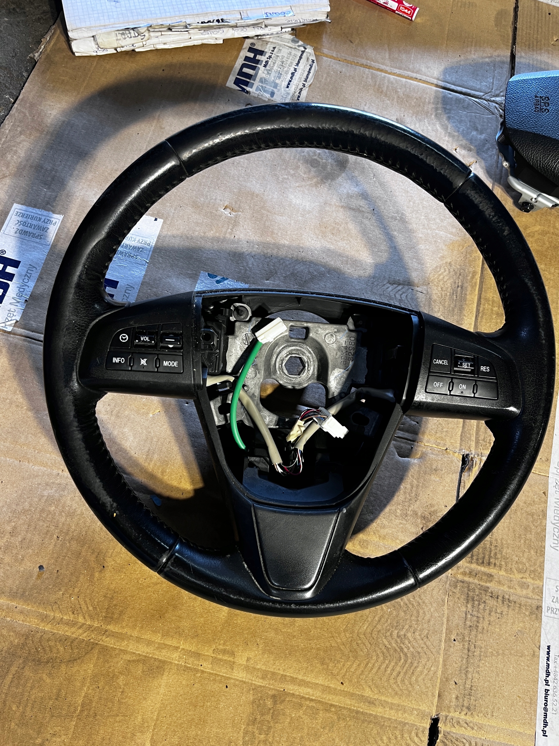 10 MAZDA 6 II GH KIEROWNICA MULTIFUNKCJA GDK4-32980