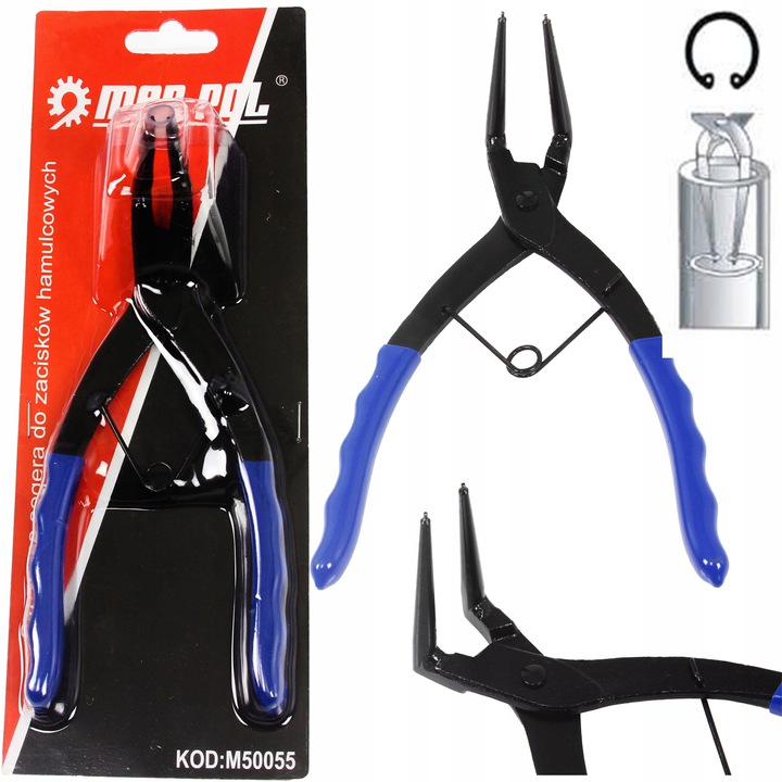 SZCZYPCE DO PIERŚCIENI SEGERA ZACISKÓW HAMULCOWYCH